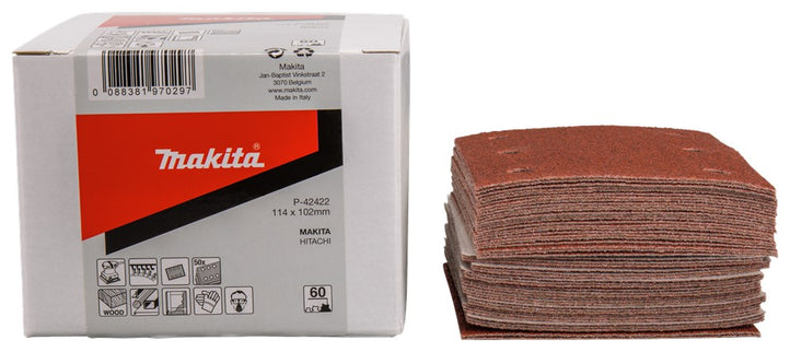 Makita Schuurvel K60 114X102 Red – P-42422