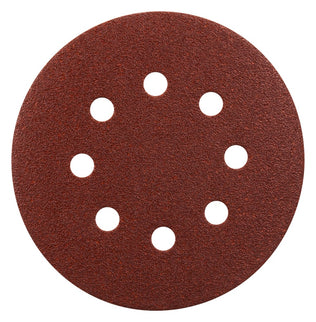 Makita Schuurschijf 125mm K80 Red Velcro – P-43555