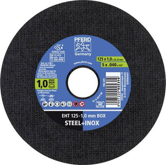 PF69121041 - Doorslijpschijf 125-1mm Staal , RVS - EHT 125-1,0 MM