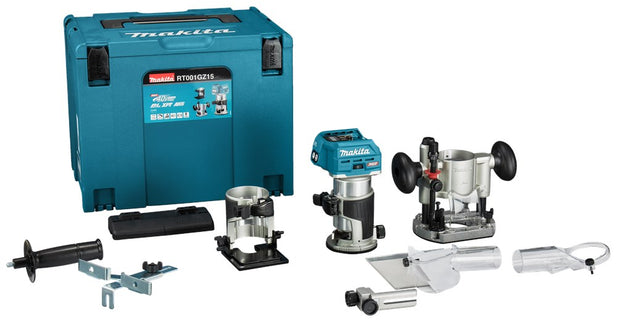 Makita RT001GZ15 40V Max Boven- en Kantenfrees