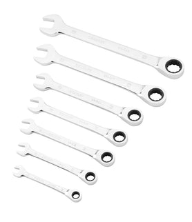 STANLEY RINGSTEEKSLEUTELSET MET RATELRING 7-DELIG