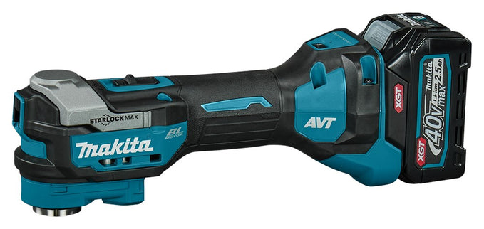 MAKITA TM001GD201 MULTITOOL 40V MAX MET ACCESSOIRE PAKKET EN ACCU'S/LADER