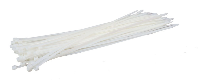 Kortpack Bundelbandjes 100MMX2,5 T30L Wit Treksterkte 8KG – 990350