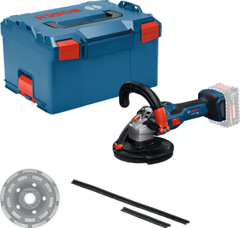 BOSCH GBR 18V-15 S SOLO ACCUBETONSLIJPERL-BOXX