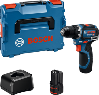 Bosch GSR 12V-32 SOLO ACCUSCHROEFBOORMACHINE L-BOXX - 2X GBA 12V 2,0 Ah