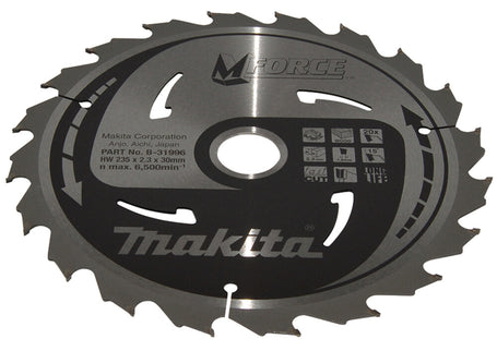 Makita Cirkelzaagblad Hout 235X30X23,3mm 20T – B-31996