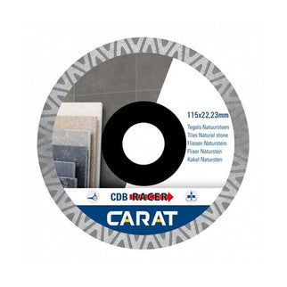 Carat Diamantzaag Tegels/nat.steen 115X22,23 MM, CDB Racer – CDB1153000