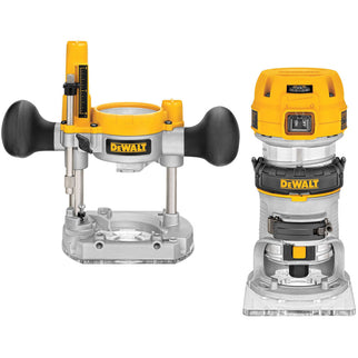 DeWALT D26204K-QS Inval Bovenfrees met Verwisselbare Zool 900 Watt 8mm Koffer 8mm in 900W
