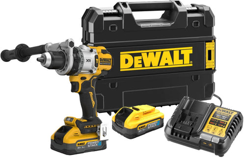 DeWALT DCD1007H2T-QW 18V XR Premium 3-Snelheden Schroef- Klopboormachine