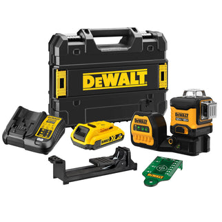 DeWALT DCE089D1G18-QW 12V/ 18V 3X360° Laser Groen