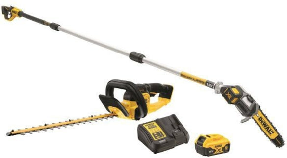 DeWALT DCMPSH56KIT-QW 18V XR Combiset met Heggenschaar en Kettingzaag