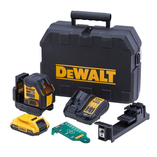 DeWalt DCLE34021D1-QW 18V KRUISLIJNLASER COMPACT, 1X2AH - GROEN