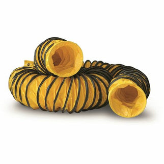 Dryfast Luchttransportslang 150mm 7,6M - Geel PVC – LTS150/7,6