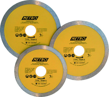 Van Voorden Diamantblad Metro Tegel 125 AS 22.2mm Zonder Waterkoeling – 262556