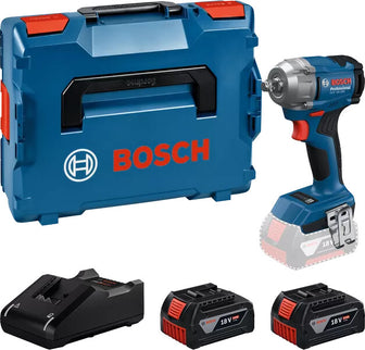 Bosch GDS 18V-350 Accu Draaislagmoeraanzetter - 06019M5022