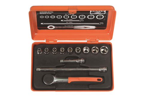 Bahco Doppenset 1/4" 12D – 6712RN