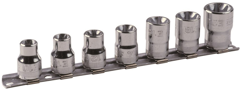 Bahco Doppenset 3/8" TORX RAIL 7D – 7400TORX-ER/S7