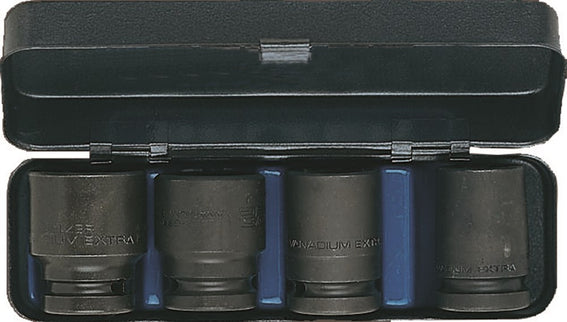 Bahco Slagdoppenset 1/2" 4D – K7801VM/S4