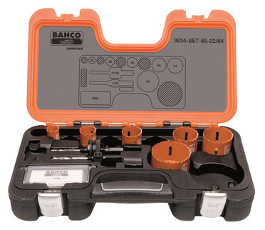 Bahco Gatzagenset Bimetaal 11D – 3834-SET-65-22/64