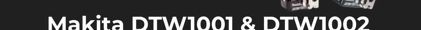 Makita slagmoersleutel DTW1001 en DTW1002: digitaal instelbaar