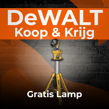 Collection image for: DeWALT Lampen actie - gratis DCL079-XJ