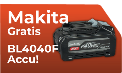 Collection image for: Makita XGT actie – Gratis BL4040F Accu