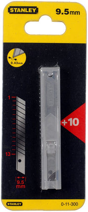 STANLEY AFBREEKMESJES 9MM - 10 STUKS