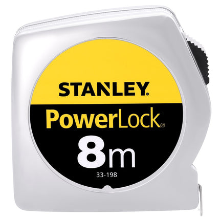 Stanley Rolbandmaat 8M Powerlock – 0-33-198