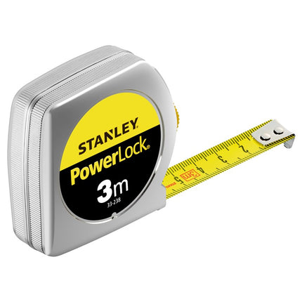 STANLEY ROLBANDMAAT POWERLOCK 3M - 12,7M
