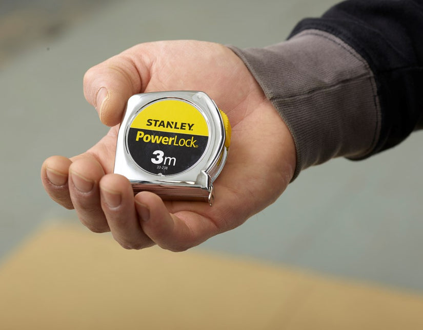 STANLEY ROLBANDMAAT POWERLOCK 3M - 12,7M