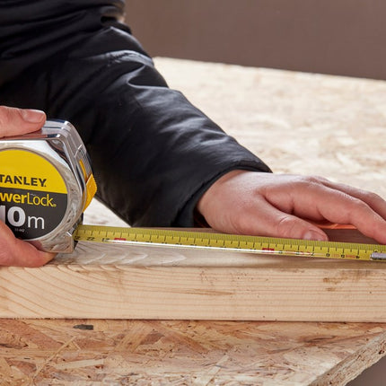 Stanley Rolbandmaat 10M Powerlock – 0-33-442