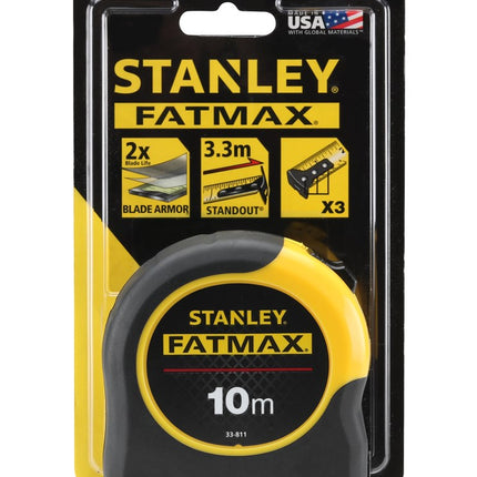 STANLEY FATMAX ROLBANDMAAT BLADE ARMOR  10M - 32MM
