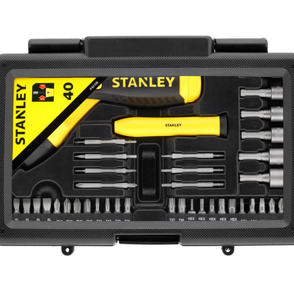 Stanley 38 Delige Pistoolgreep Ratel-Bitset – 0-63-038