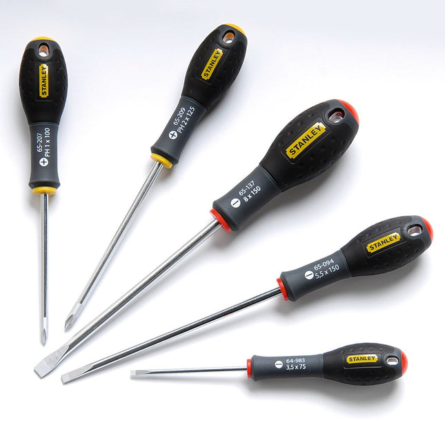 Stanley Fatmax Schroevendraaierset 5-Delig - Standaard/parallel/phillips – 0-65-436