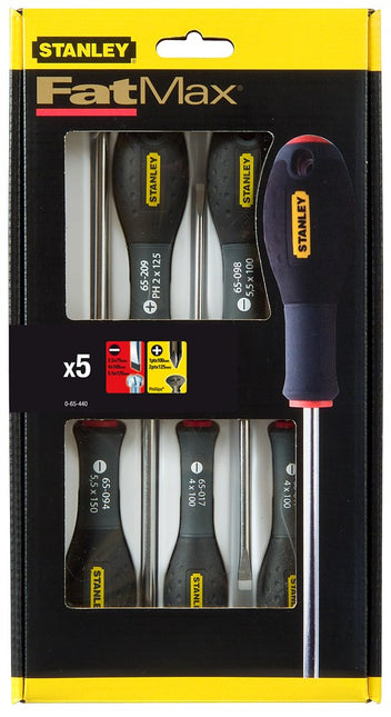 Stanley Fatmax Schroevendraaierset 5-Delig - Parallel/phillips – 0-65-440