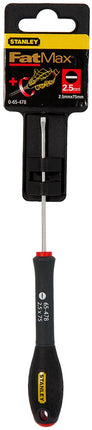 Stanley Fatmax Schroevendraaier Standaard 2,5 X 75mm – 0-65-478