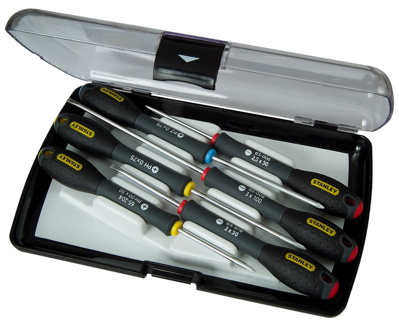 Stanley Fatmax Schroevendraaiers 6-DLG Precisie - – 0-65-492