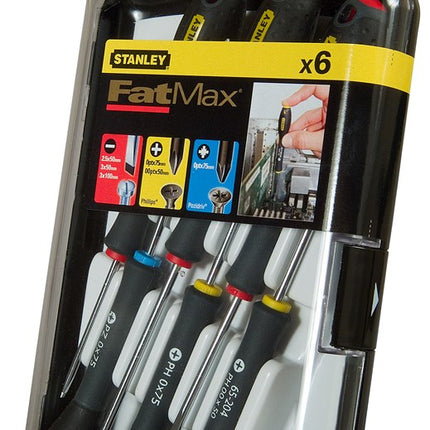 Stanley Fatmax Schroevendraaiers 6-DLG Precisie - – 0-65-492