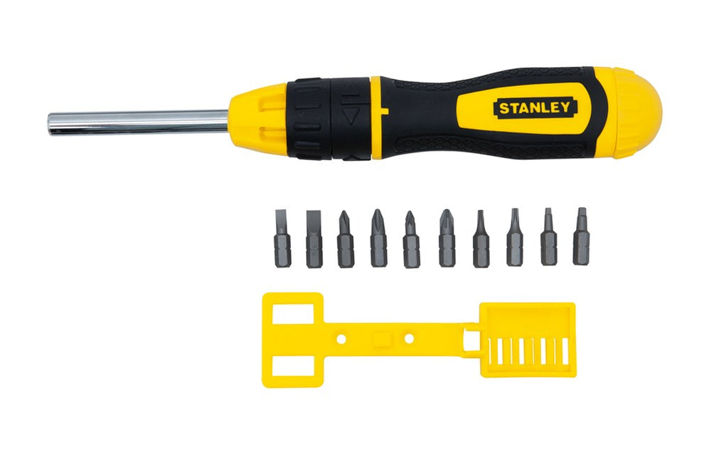 STANLEY MULTIBIT SCHROEVENDRAAIER MET RATEL