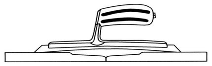 Super Prof Pleisterspaan RVS HOL Gebogen – 0.003.05