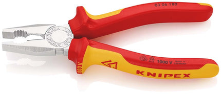 KNIPEX KOMBI-TANG VDE 180MM             VERCHROOMD/COMFORT