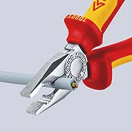 KNIPEX KOMBI-TANG VDE 180MM             VERCHROOMD/COMFORT