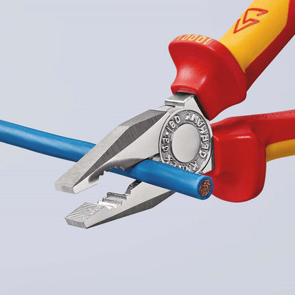 KNIPEX KOMBI-TANG VDE 180MM             VERCHROOMD/COMFORT