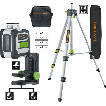 Laserliner COMPACTLINE-LASER G360 SET 150 CM (BLE, KOMPAKTSTATIV 150CM)