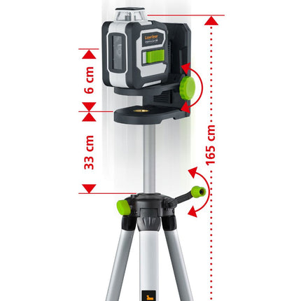 Laserliner COMPACTLINE-LASER G360 SET 150 CM (BLE, KOMPAKTSTATIV 150CM)