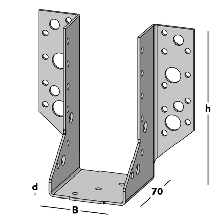 GB Raveeldrager Zwaar 335/63x136mm - 0783405.0020