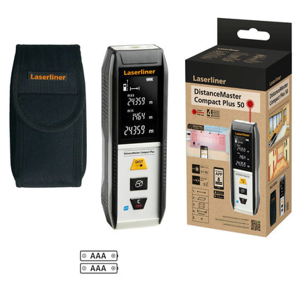 Laserliner DISTANCEMASTER COMPACT PLUS 50M BLE     SOFTBAG