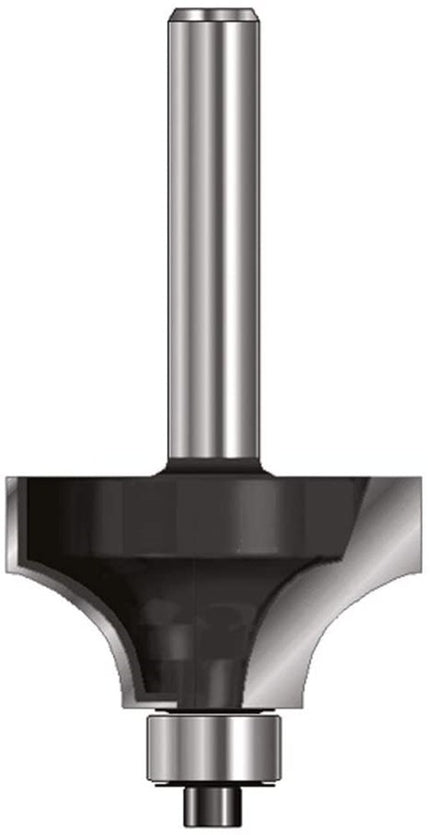 Afbeelding ENT kwartrondfrees met lager hm schacht 8 mm