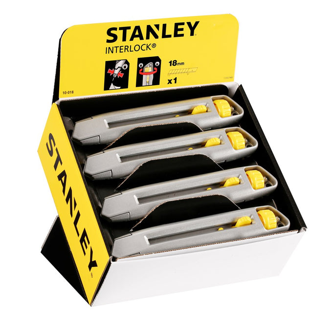 STANLEY INTERLOCK AFBREEKMES 18MM