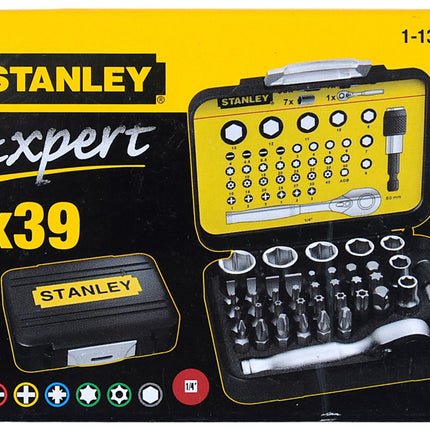 Stanley Bitset Expert PRO 1/4" - Ratelsleutel (40 Delig) – 1-13-906